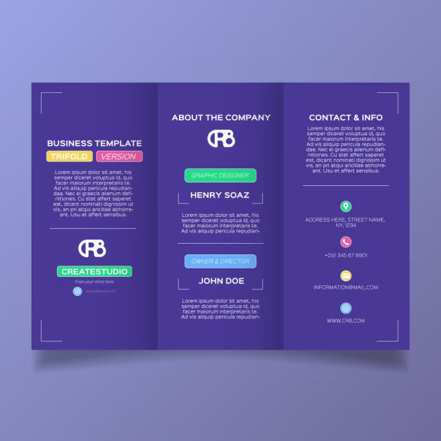 Brochure Design & UI/UX Templates