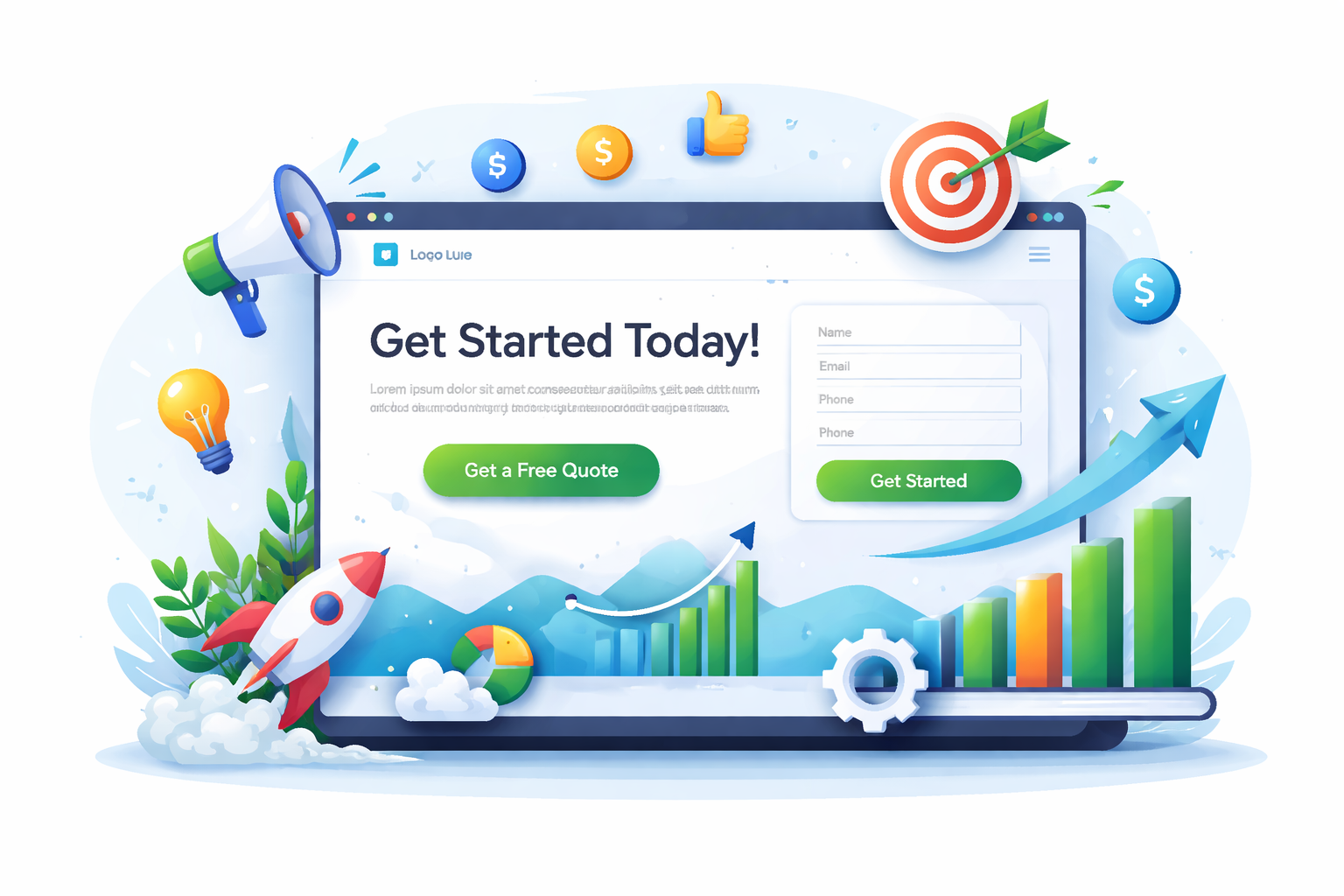 Landing Page Design